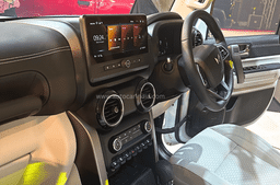 Mahindra Thar Roxx Dashboard